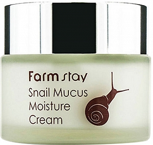 FarmStay~Увлажняющий крем с экстрактом улитки~Snail Mucus Moisture Cream