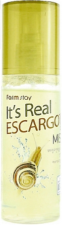 FarmStay~Противовоспалительный гель-спрей с экстрактом улитки~It's Real Gel Mist Escargot