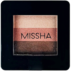 Missha~Тройные тени для век Восточный розовый тон 10~Triple Shadow №10 Oriental Pink